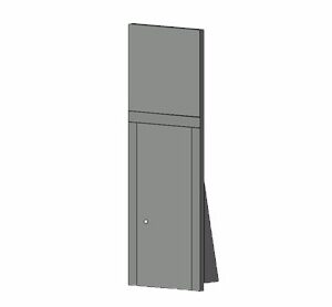 Door in 4′  X 10′ Hollywood Flat (Left)